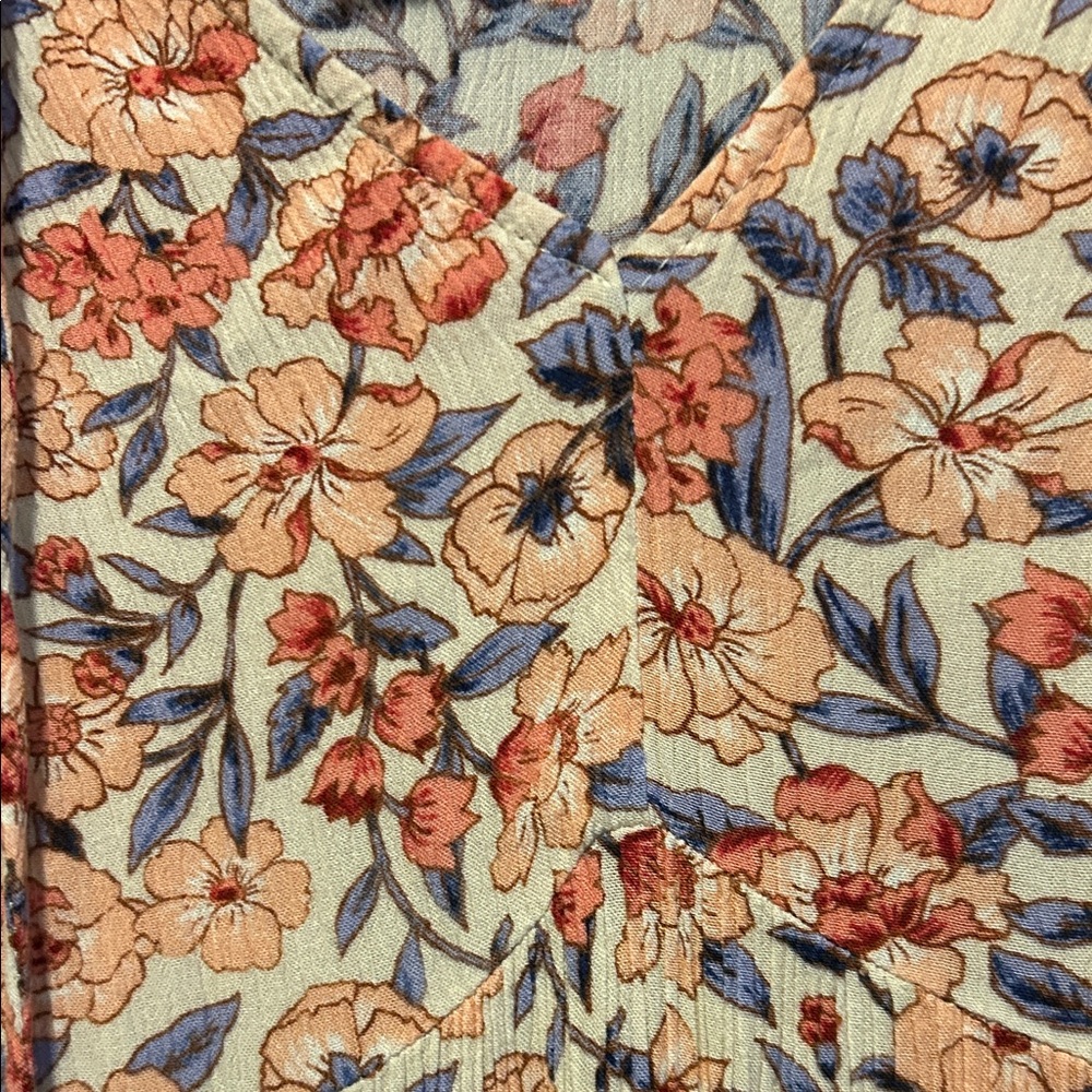 Knox Rose Multicolor Floral Top - Picture 4 of 5
